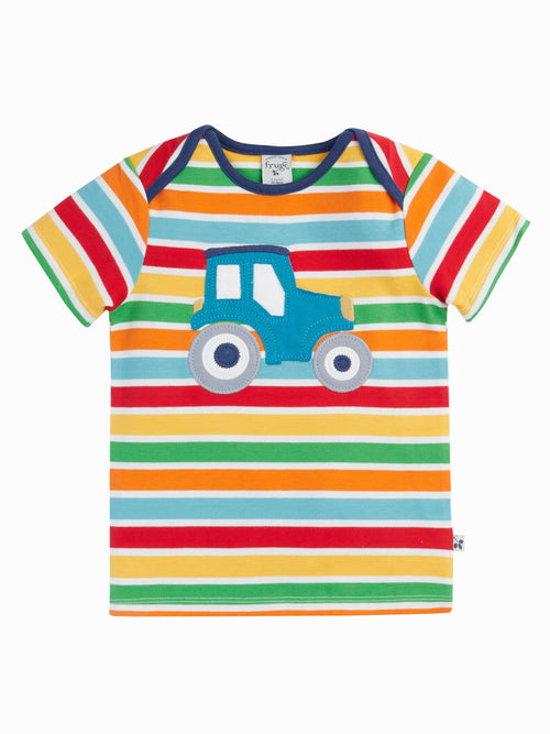 Frugi Blue Bobster Applique T-Shirt image 1