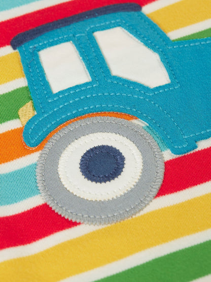 Frugi Blue Bobster Applique T-Shirt image 3