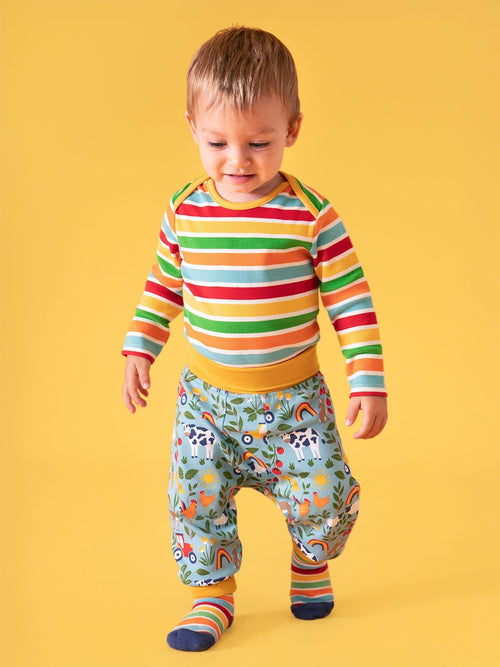 Frugi Blue Parsnip Trousers image 1