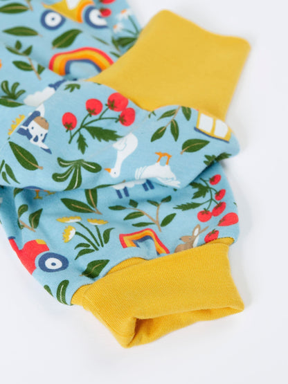 Frugi Blue Parsnip Trousers image 4