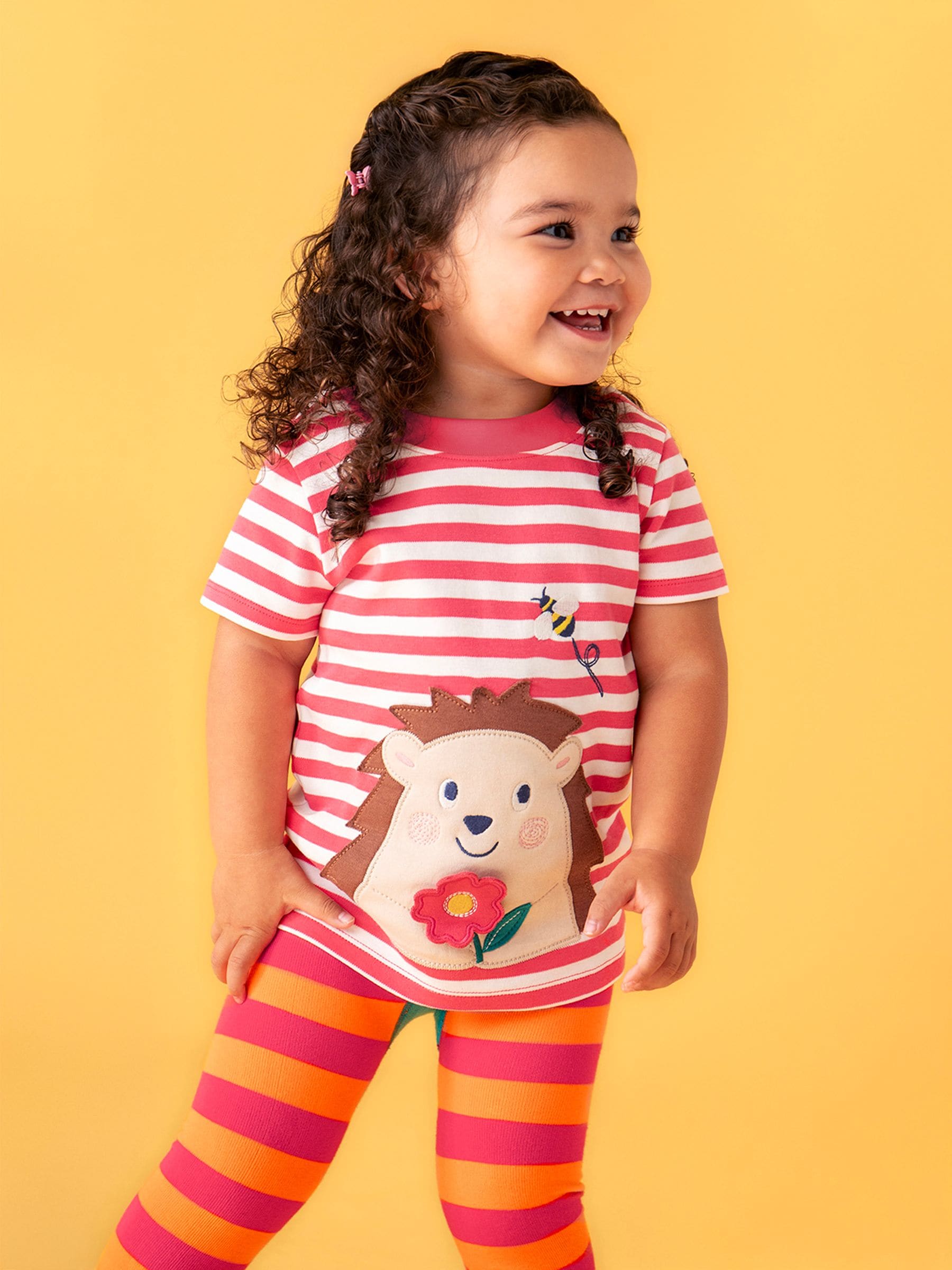 Frugi Pink Easy On T-Shirt image 1