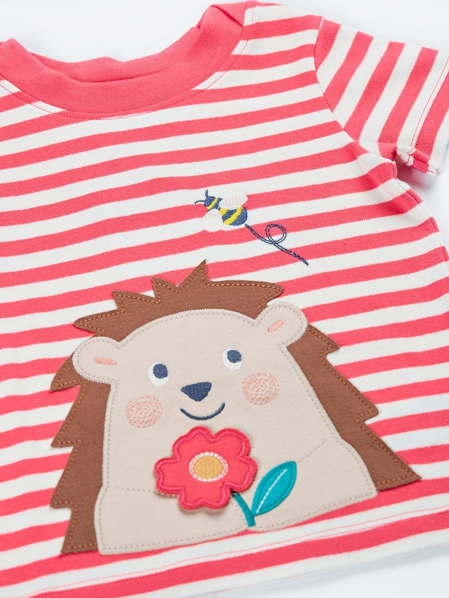 Frugi Pink Easy On T-Shirt image 3