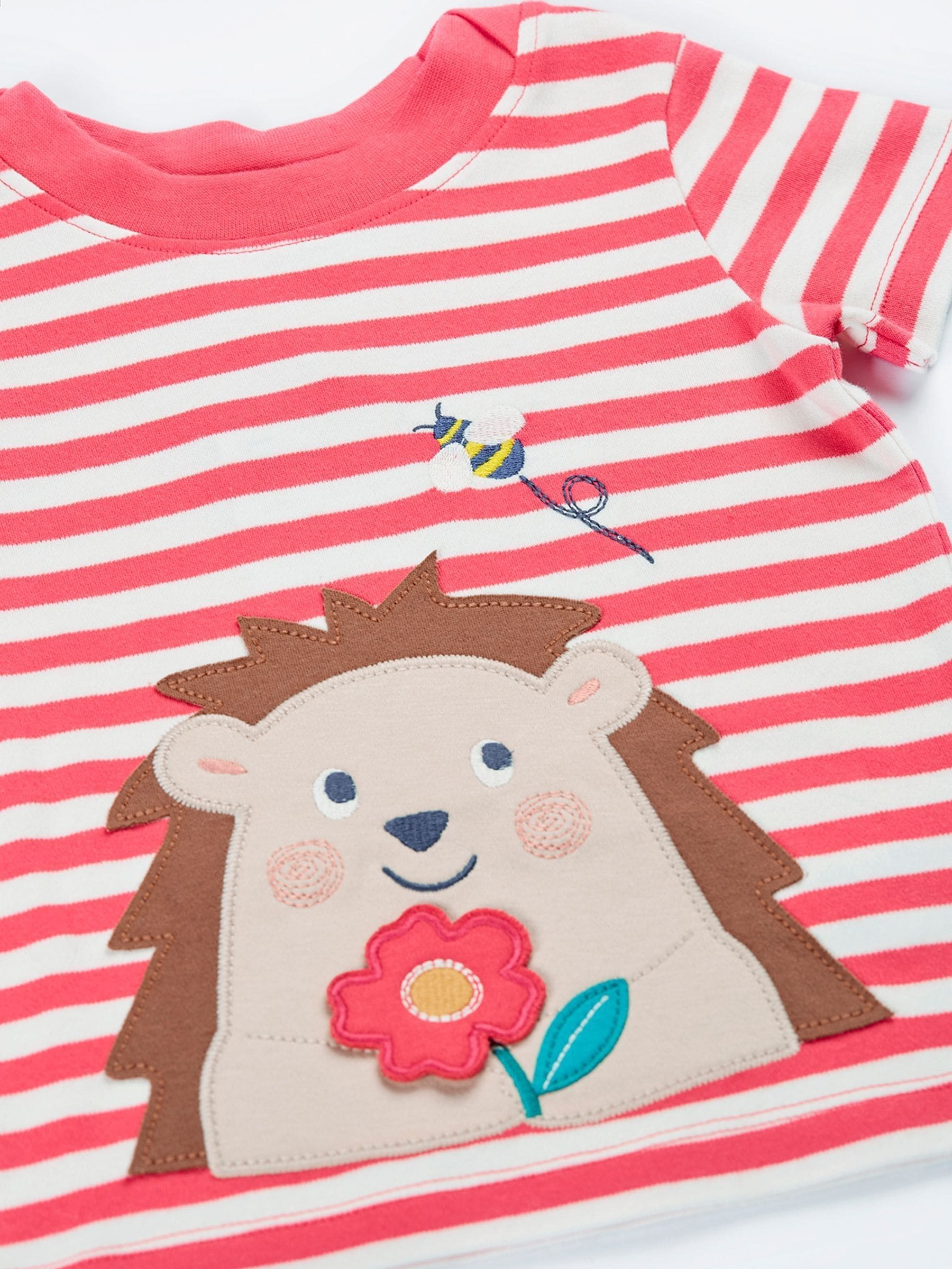 Frugi Pink Easy On T-Shirt image 3
