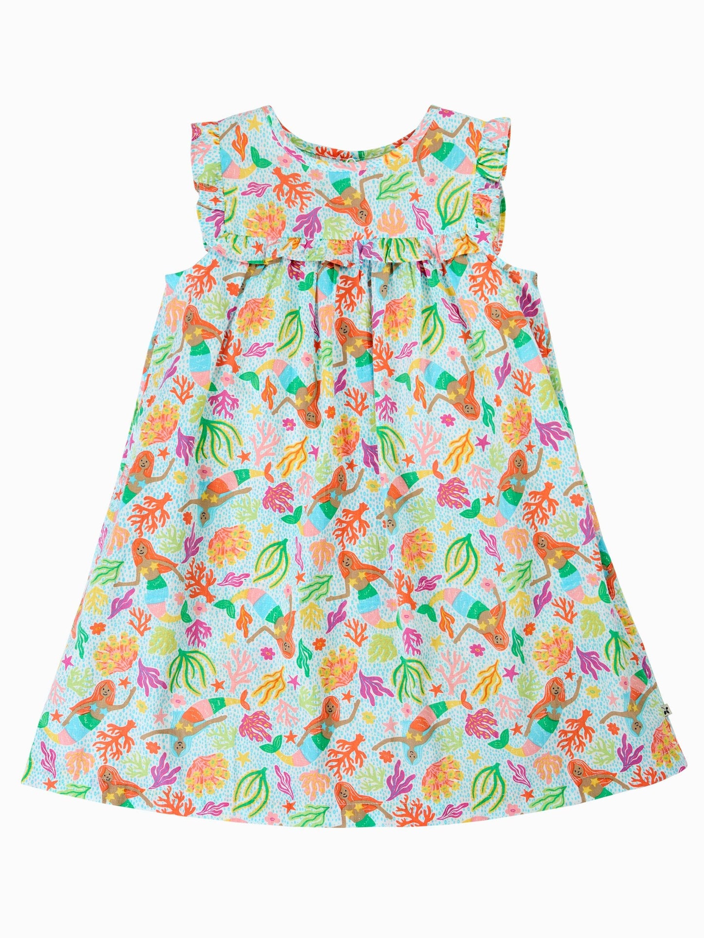 Frugi Blue Lora Summer Dress image 1