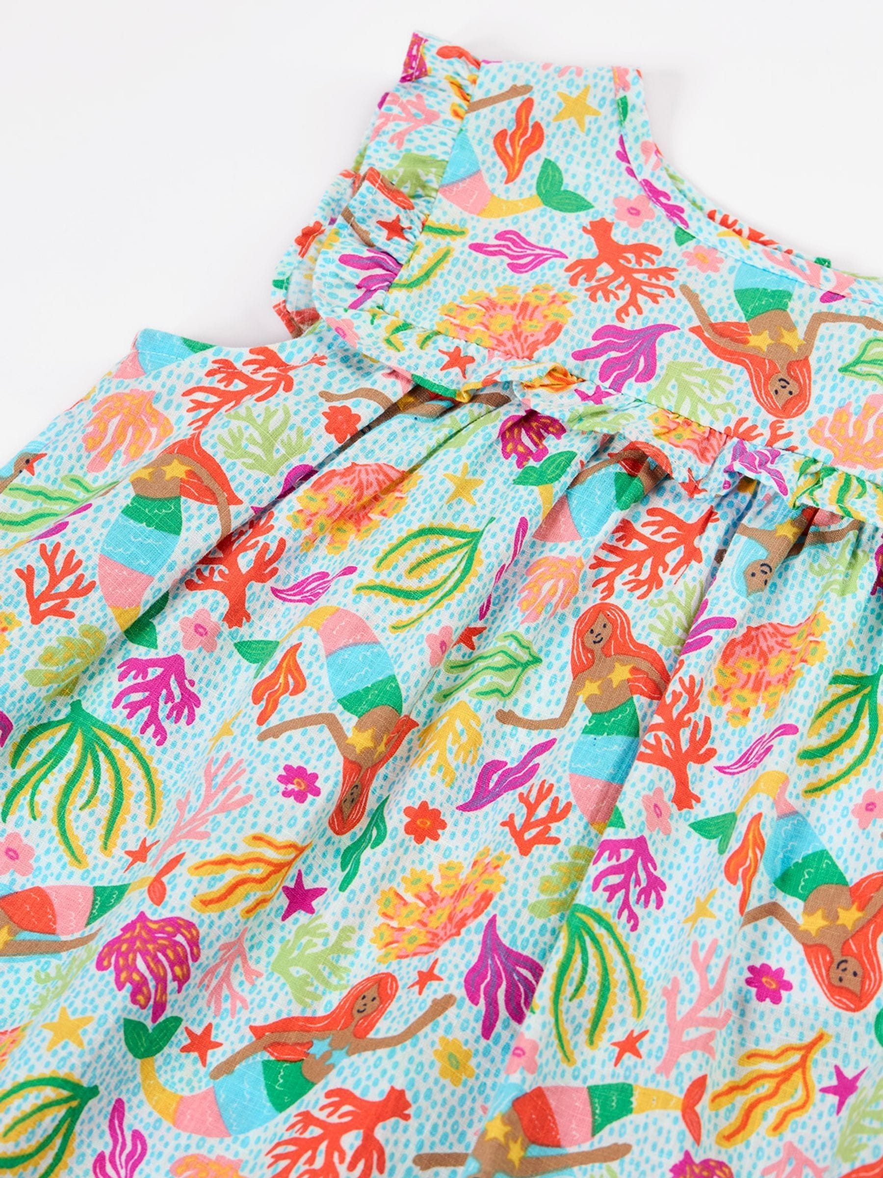 Frugi Blue Lora Summer Dress image 2