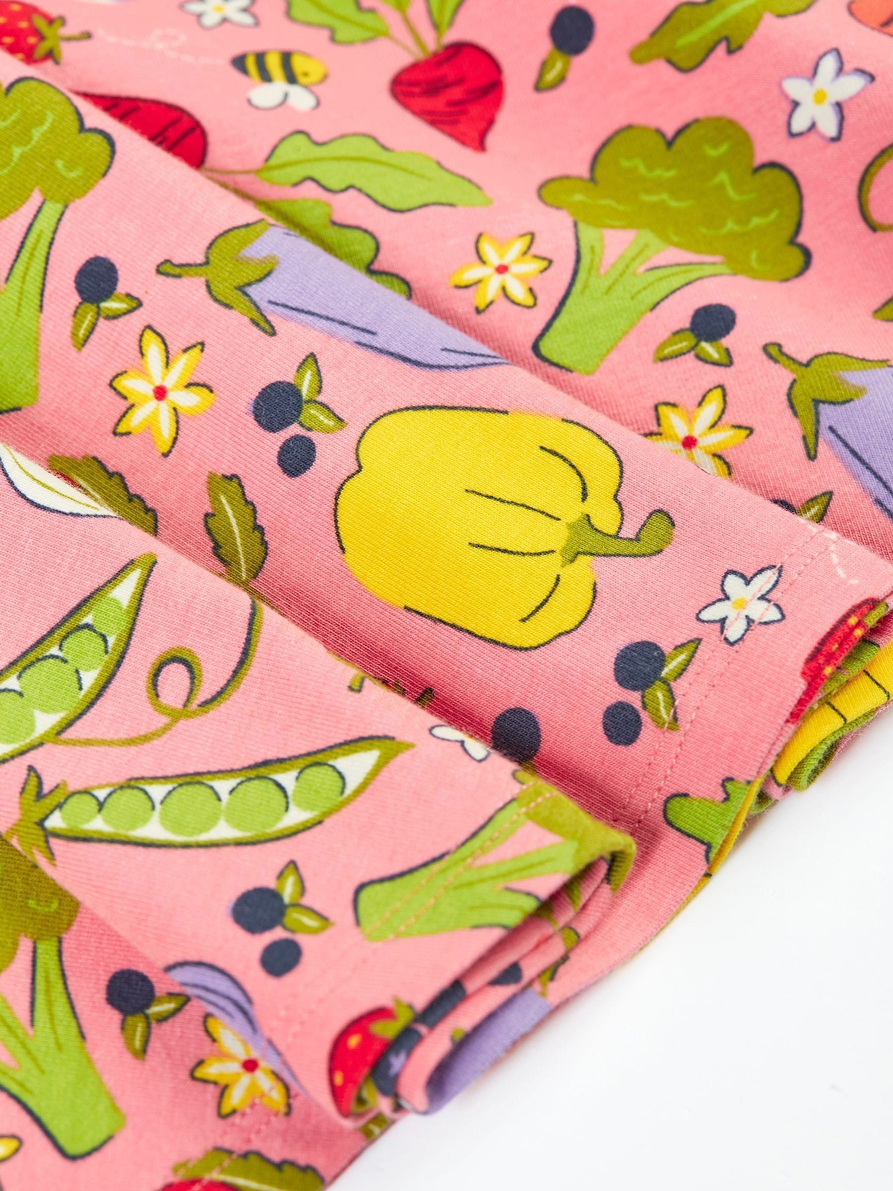 Frugi Pink Spring Skater Dress image 6