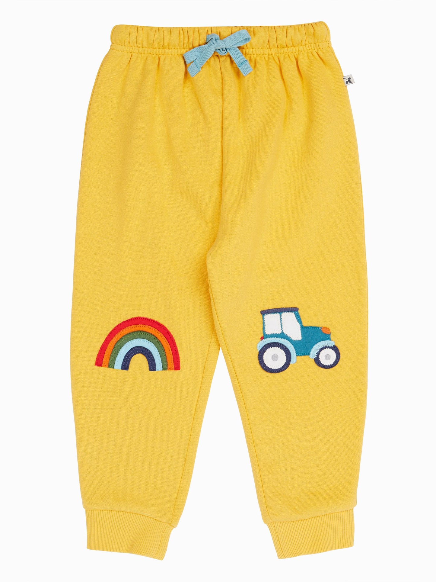 Frugi Yellow Character Joggers image 3