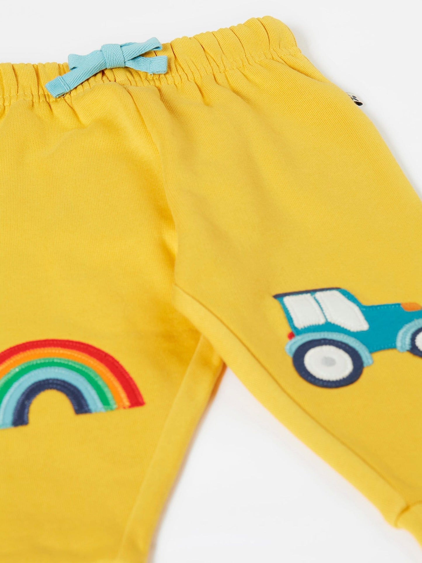 Frugi Yellow Character Joggers image 4