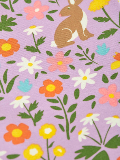 Frugi Purple Libby Printed Leggings image 4