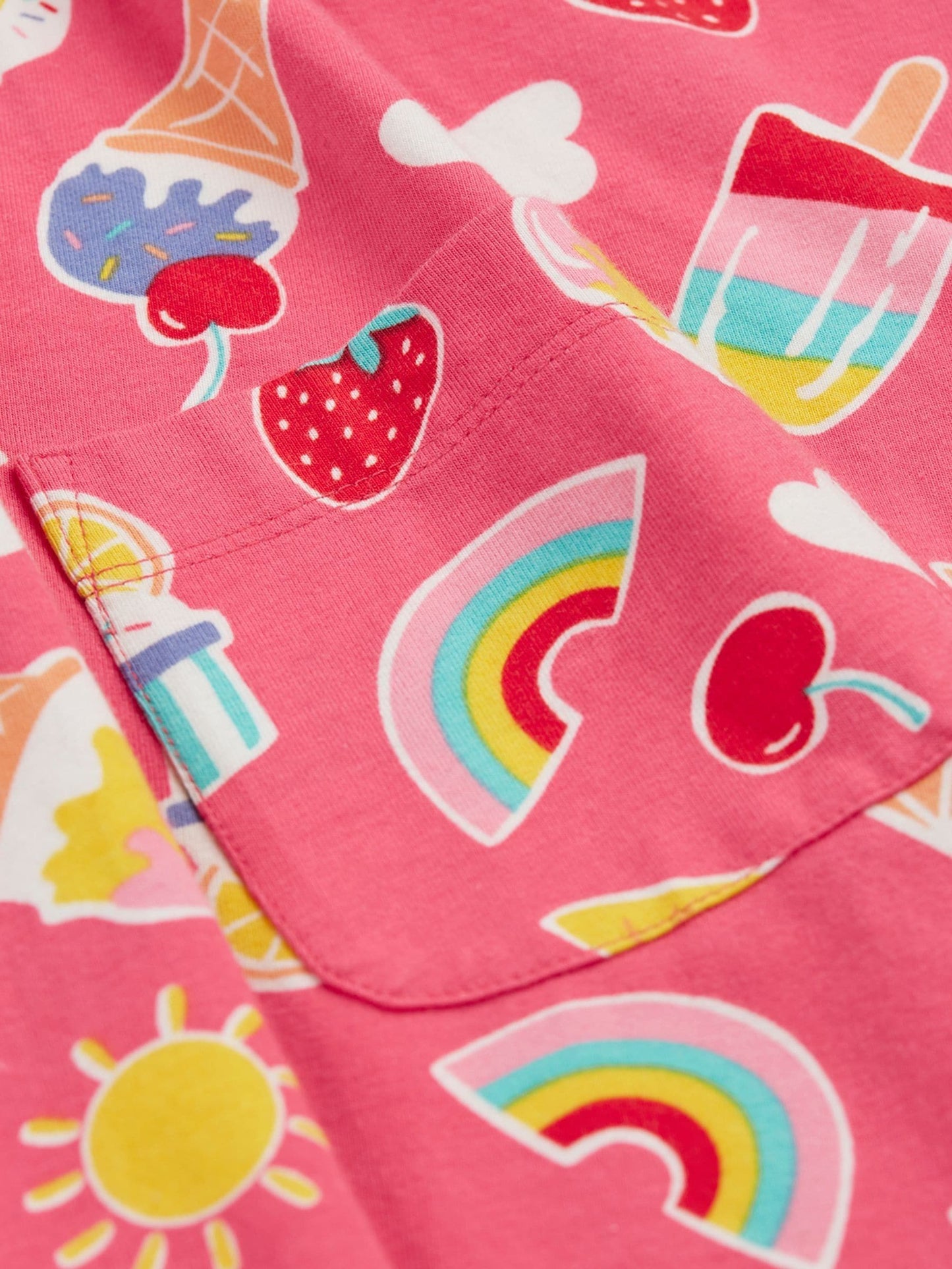 Frugi Pink Sky Summer Dress image 4