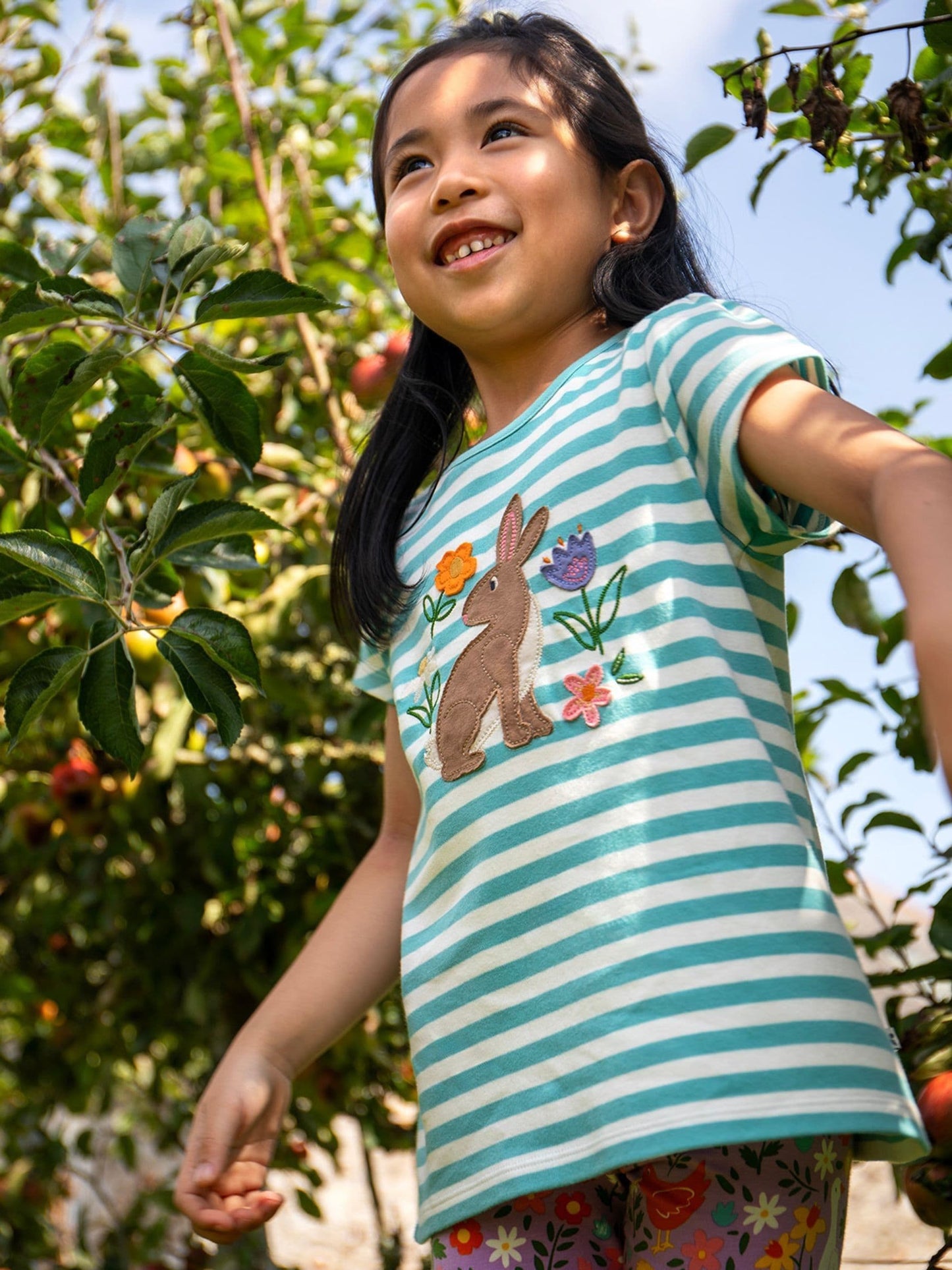 Frugi Blue Lindsey T-Shirt image 1