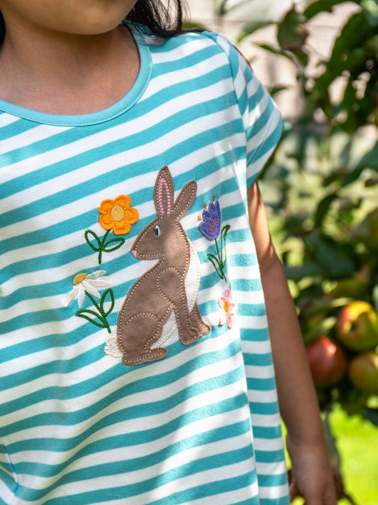 Frugi Blue Lindsey T-Shirt image 2
