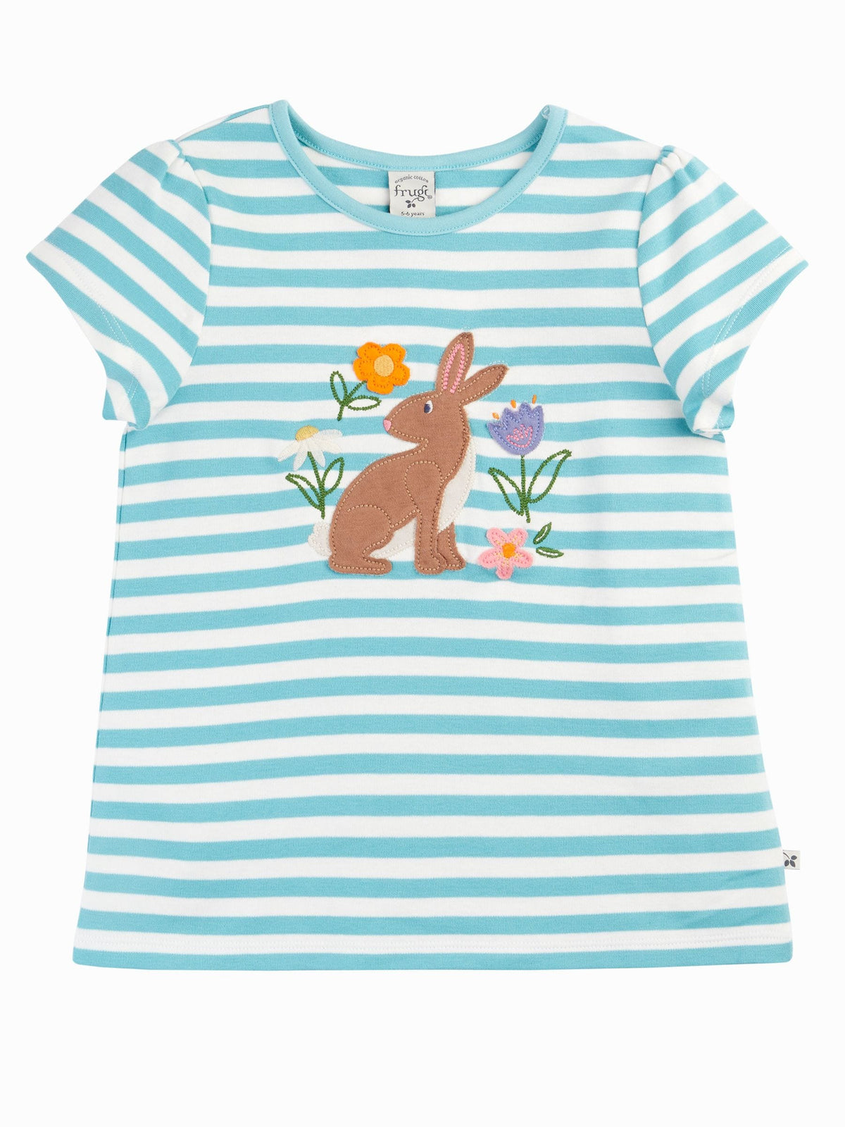 Frugi Blue Lindsey T-Shirt image 3