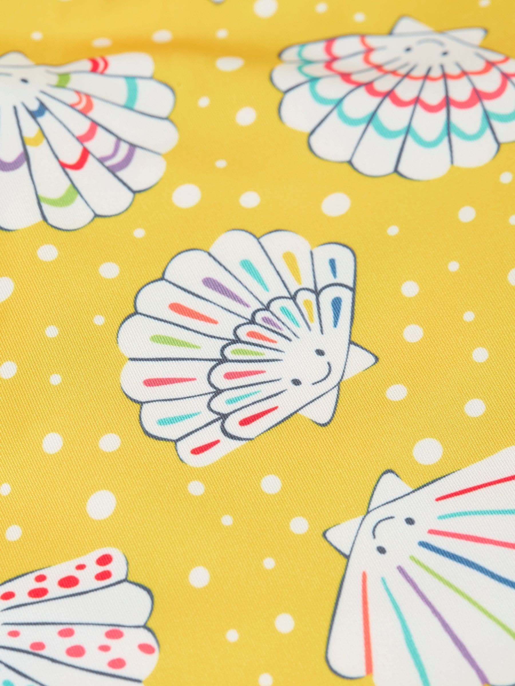 Frugi Yellow Tegan Reversible Tankini image 5