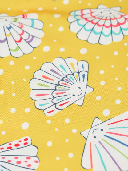 Frugi Yellow Tegan Reversible Tankini image 5