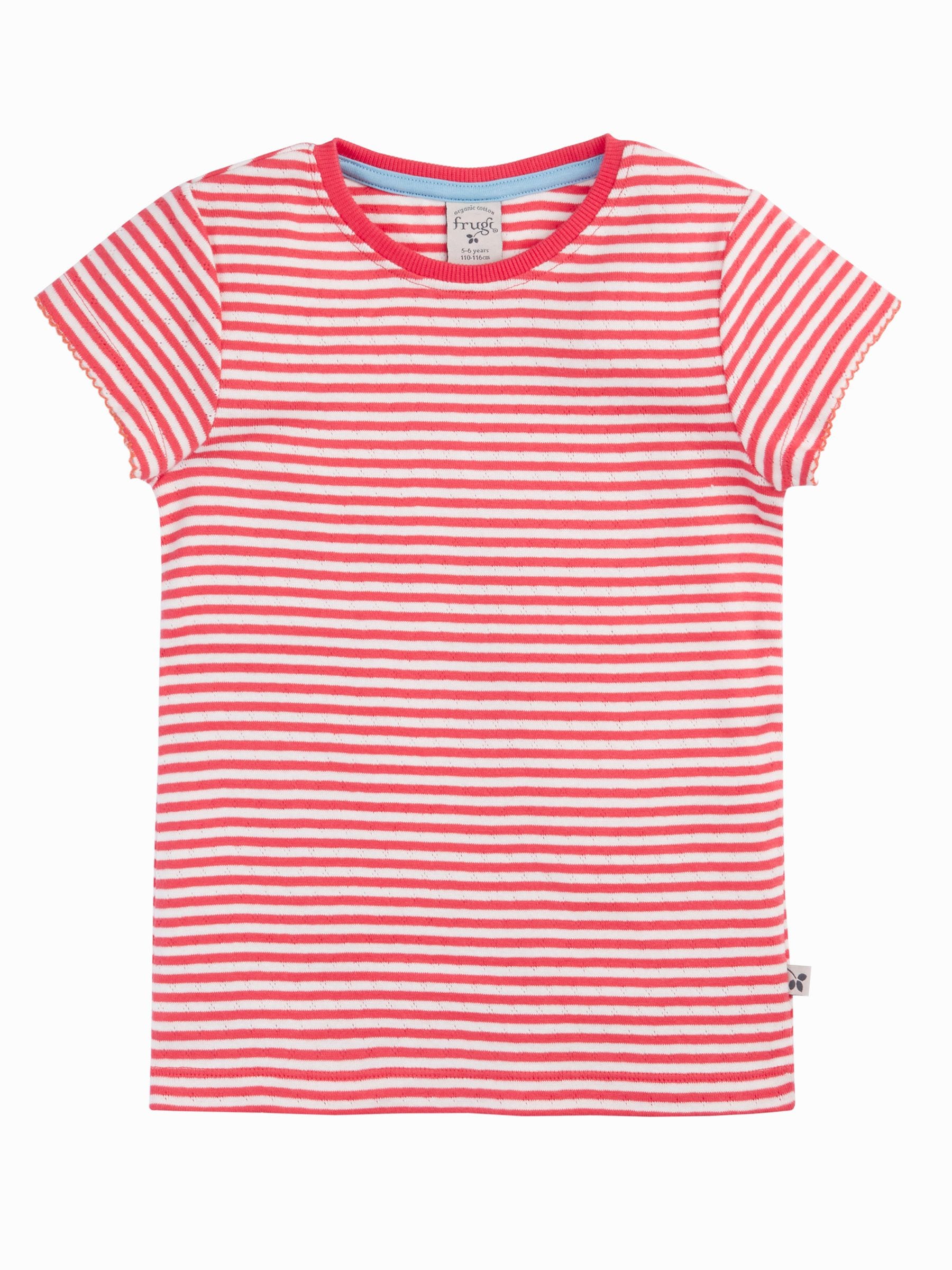 Frugi White Pip Pointelle T-Shirts 2 Pack image 3