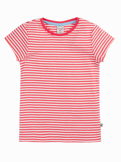Frugi White Pip Pointelle T-Shirts 2 Pack image 3