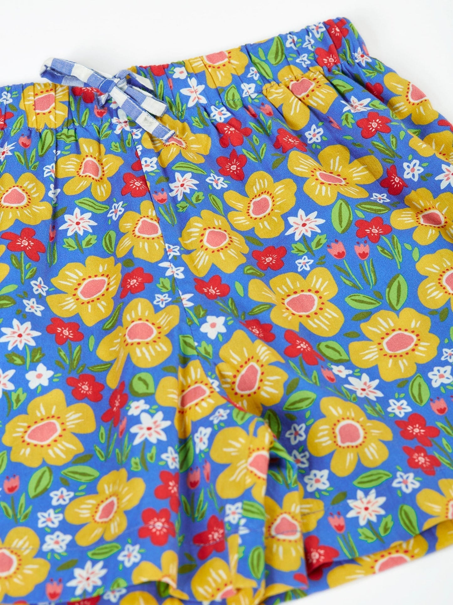 Frugi Blue Raina Reversible Shorts image 4