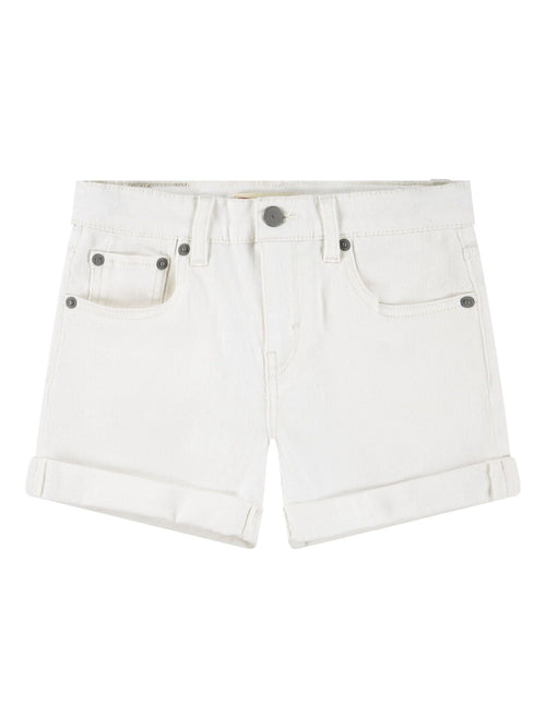 Levi's® White Girlfriend Shorts image 1