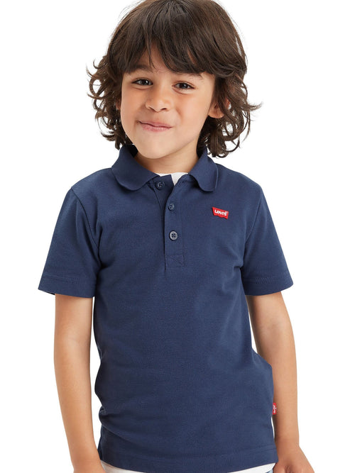 Levi's® Blue Batwing Polo Short Sleeve T-Shirt image 1