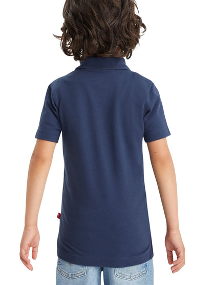 Levi's® Blue Batwing Polo Short Sleeve T-Shirt image 4