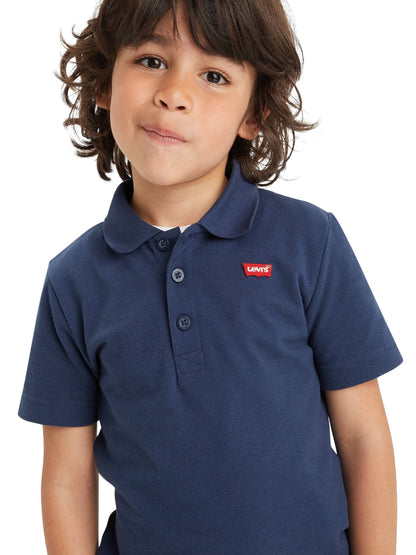 Levi's® Blue Batwing Polo Short Sleeve T-Shirt image 5