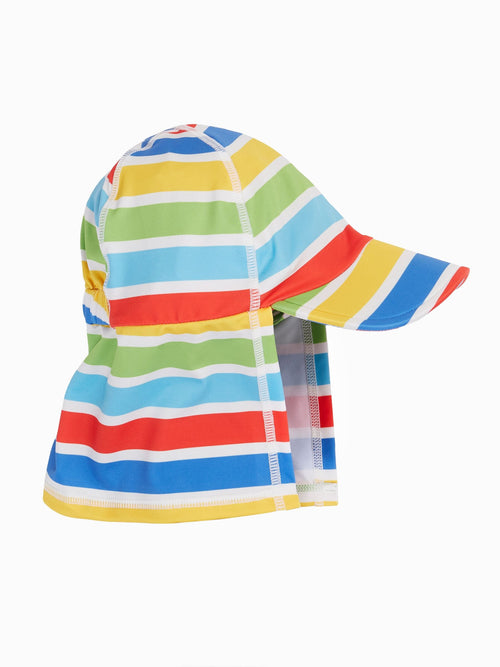 Frugi Blue Little Swim Legionnaires Hat image 1