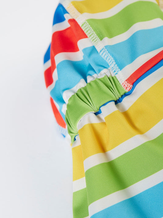 Frugi Blue Little Swim Legionnaires Hat image 2