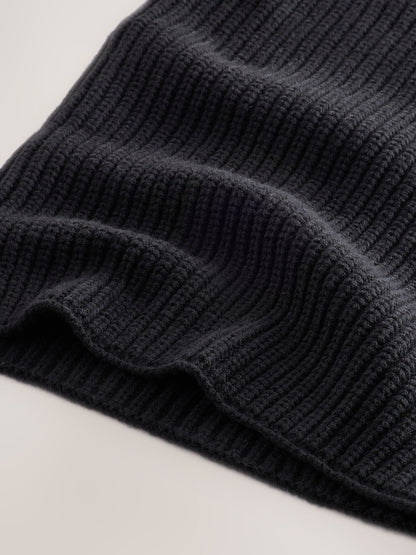 Dsiney Kidz - Black Ribbed Knitted Snood (1-16yrs) image 3