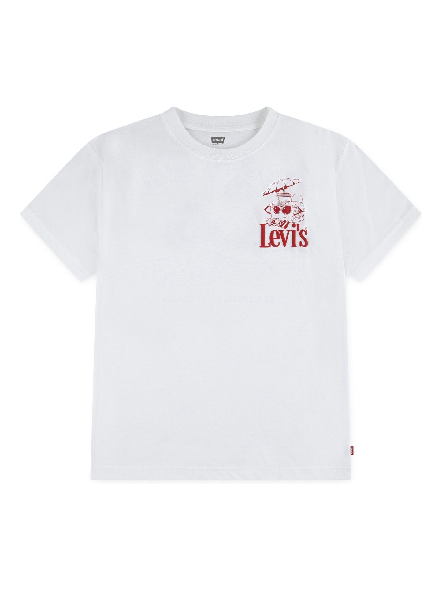 Levi's® White Burger Meal Short Sleeve T-Shirt image 4
