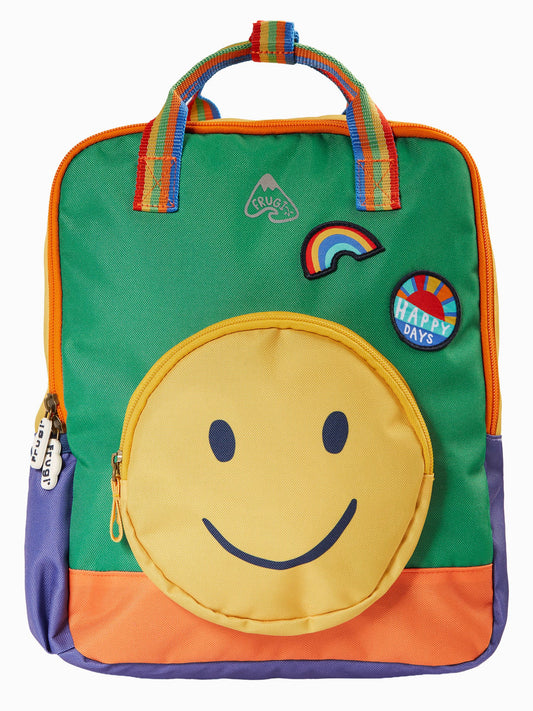 Frugi Blue Ramble Rainbow Backpack image 1