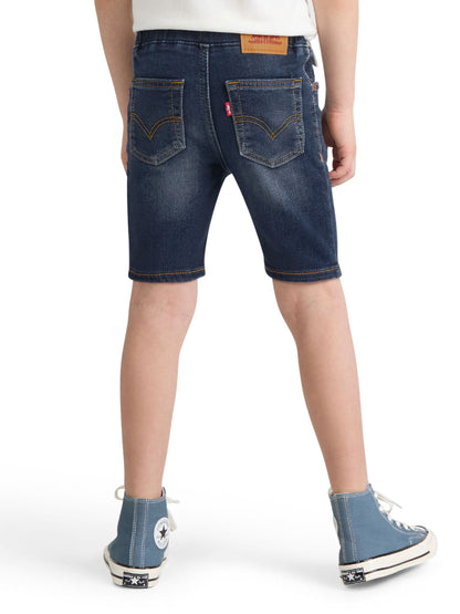 Dsiney Kidz - Levi's Dark Blue Skinny Fit Pull On Dobby Shorts image 2