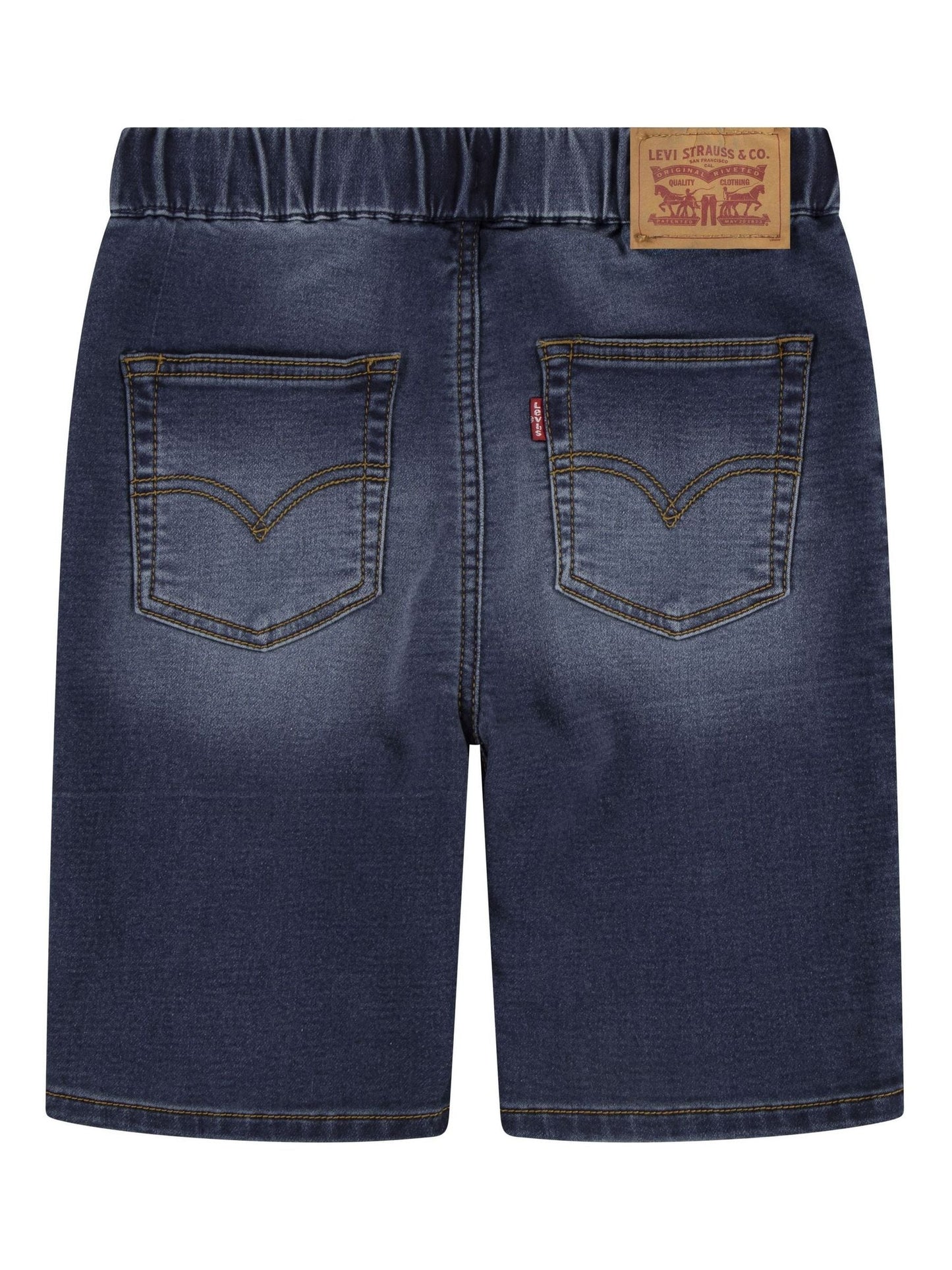 Dsiney Kidz - Levi's Dark Blue Skinny Fit Pull On Dobby Shorts image 5