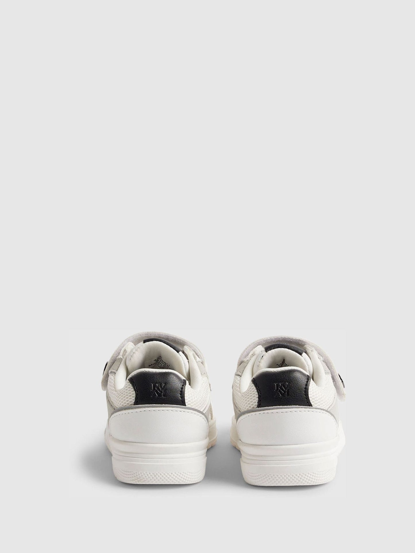 River Island White Embossed Colour Block Trainers image 4