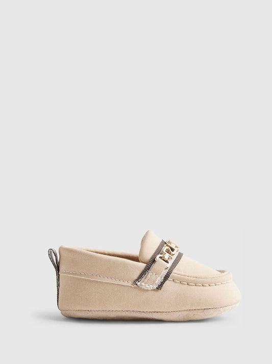 River Island Brown Smart Buckle Loafers image 1