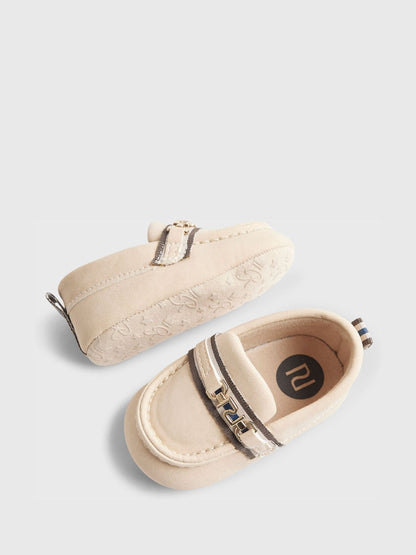 River Island Brown Smart Buckle Loafers image 3