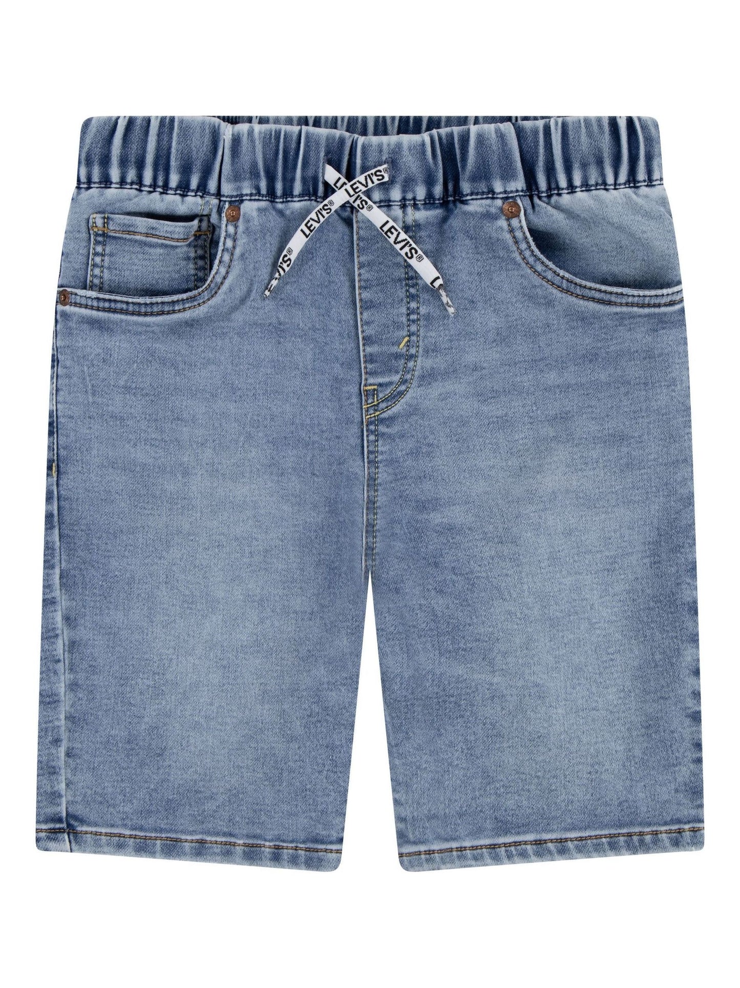 Dsiney Kidz - Levi's Blue Skinny Fit Pull On Dobby Shorts image 1