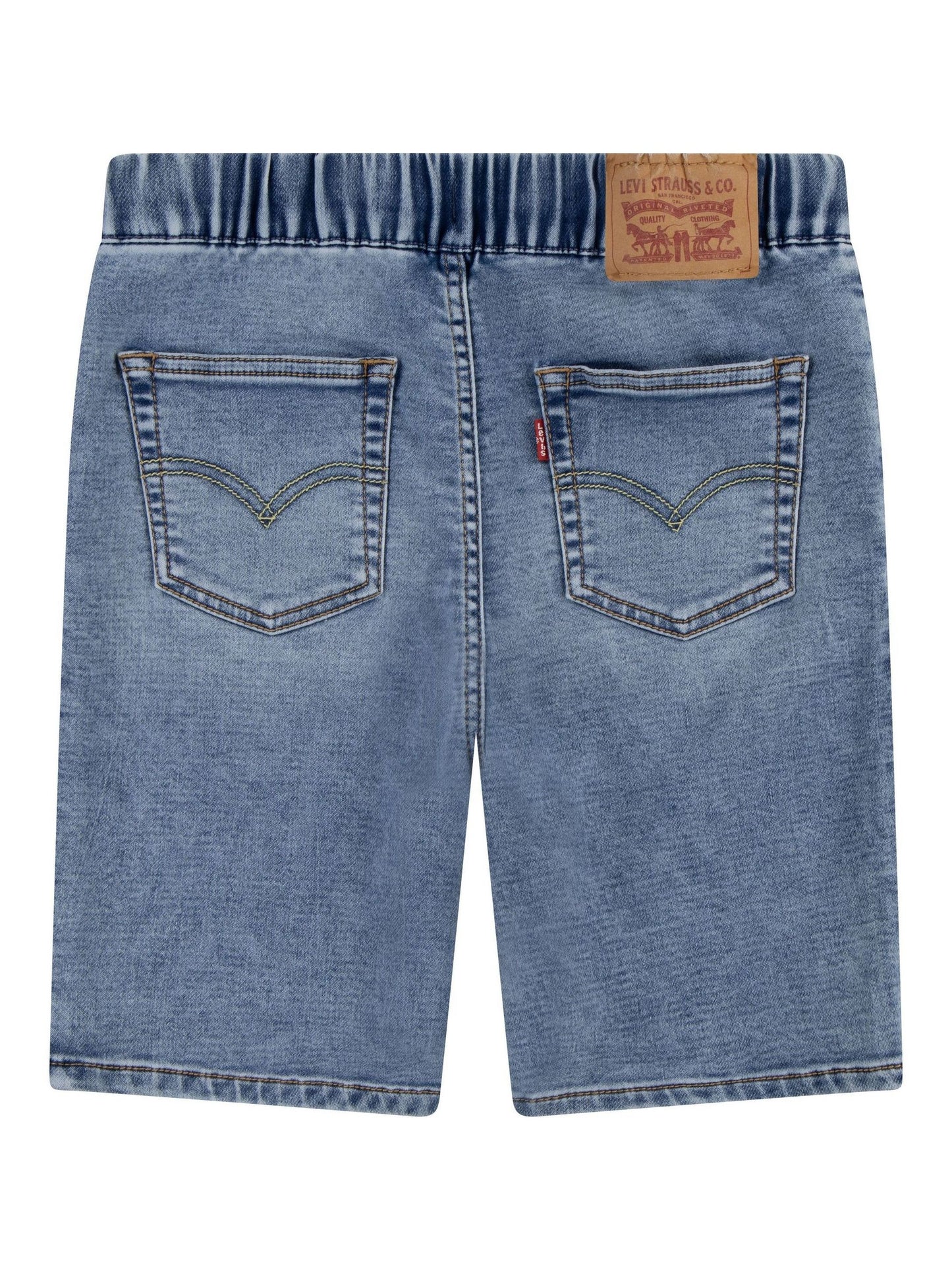 Dsiney Kidz - Levi's Blue Skinny Fit Pull On Dobby Shorts image 2