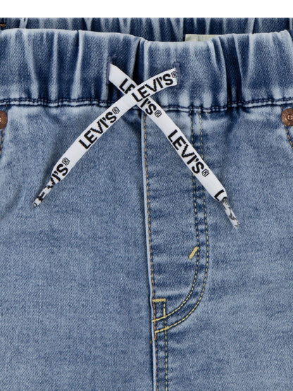 Dsiney Kidz - Levi's Blue Skinny Fit Pull On Dobby Shorts image 3
