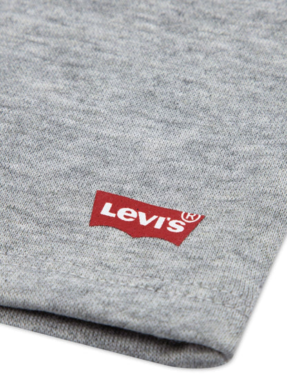 Levi's® Blue Batwing Short Sleeve Top and Knit Shorts image 4