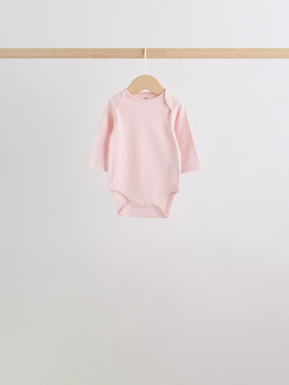 Dsiney Kidz - Pink/White Long Sleeve Baby Bodysuits 5 Pack image 4