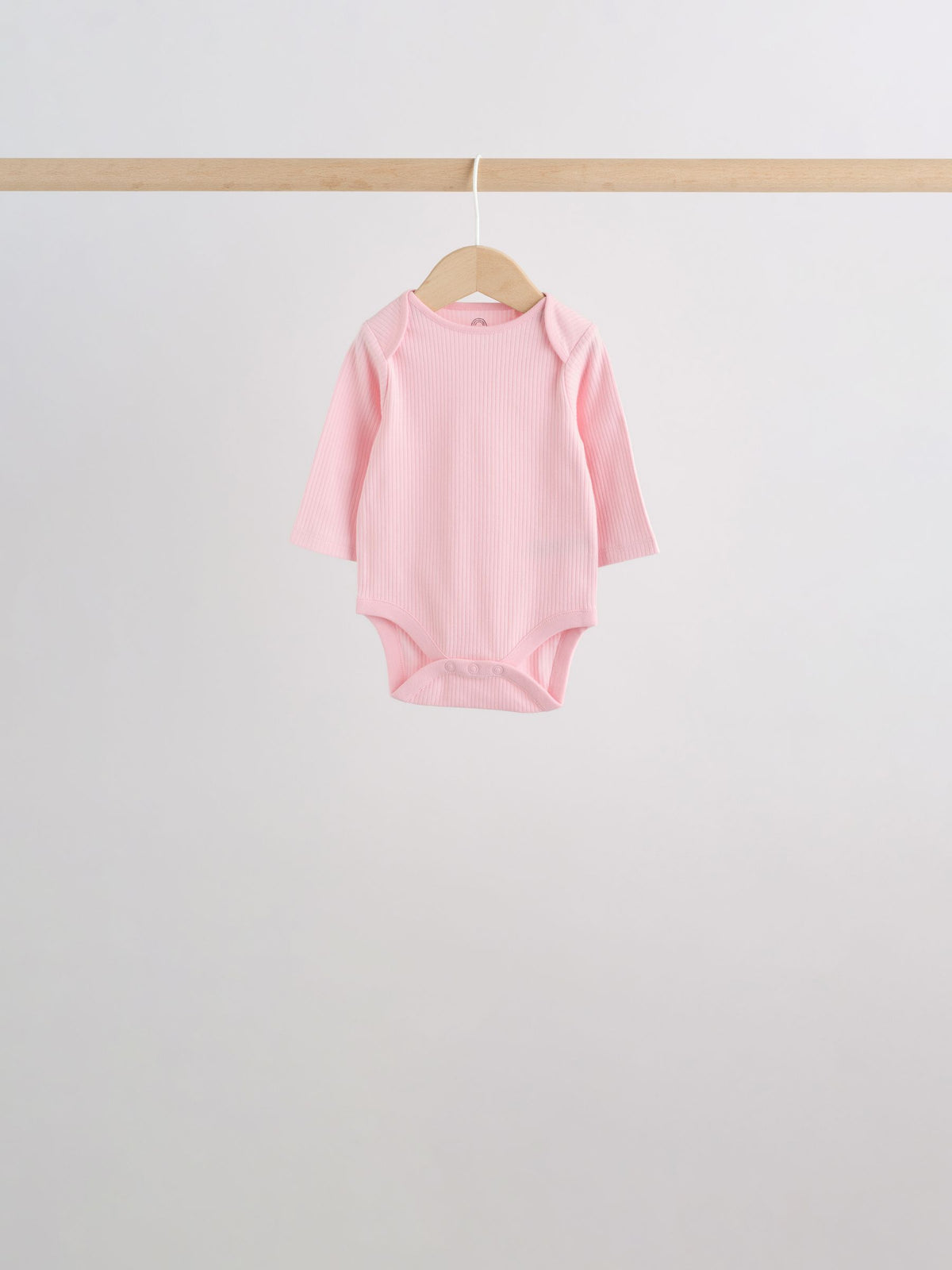 Dsiney Kidz - Pink/White Long Sleeve Baby Bodysuits 5 Pack image 5