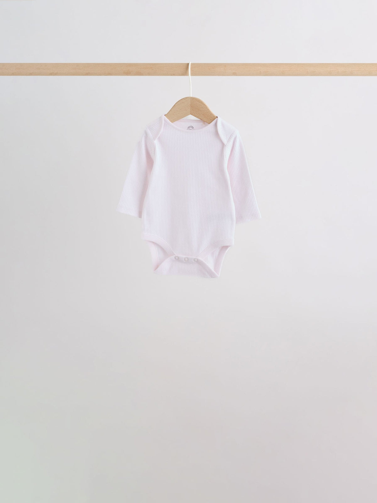 Dsiney Kidz - Pink/White Long Sleeve Baby Bodysuits 5 Pack image 7
