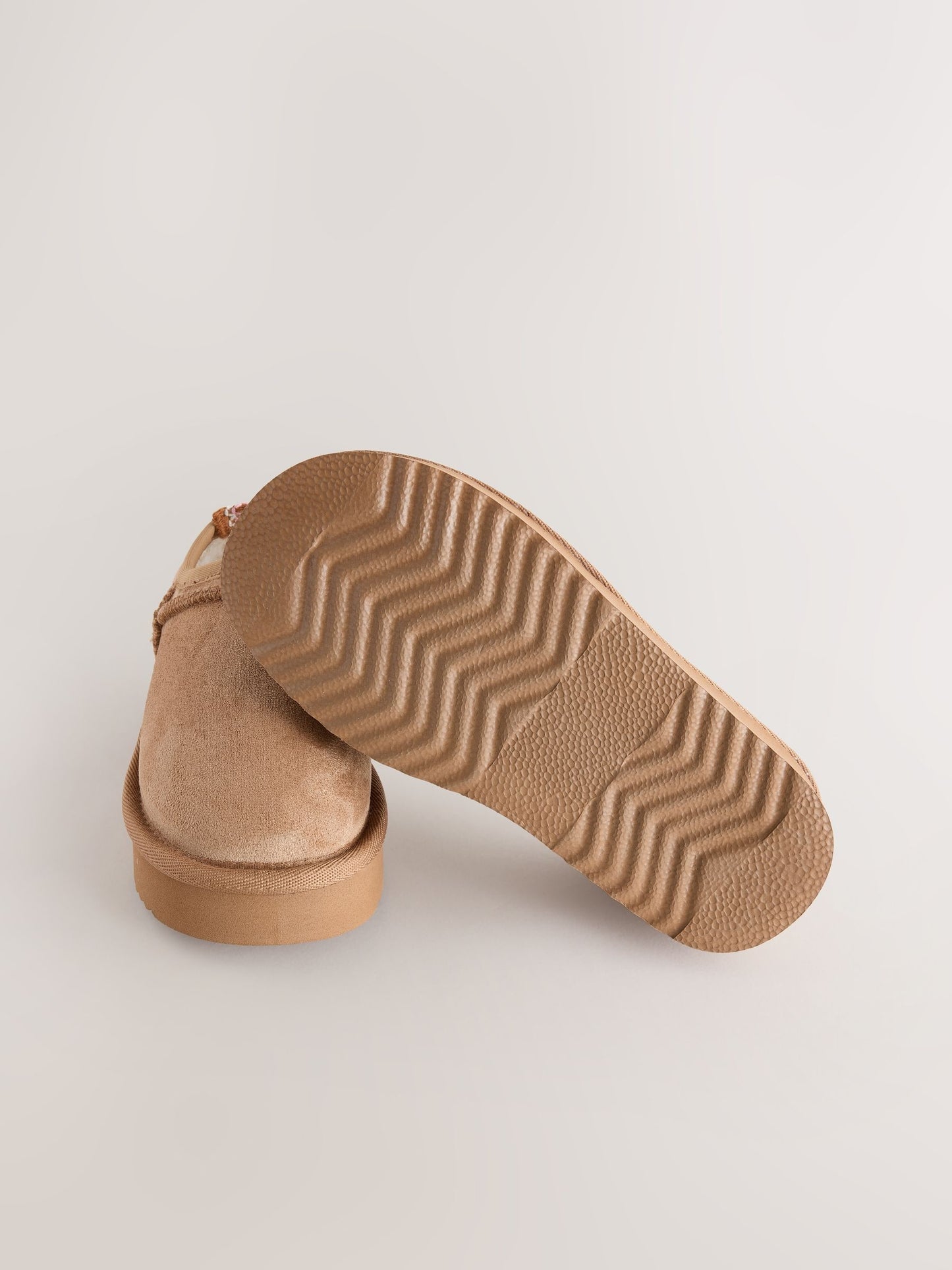 Tan Brown Shoot Slippers image 4