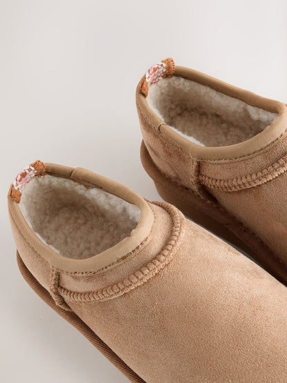 Tan Brown Shoot Slippers image 5