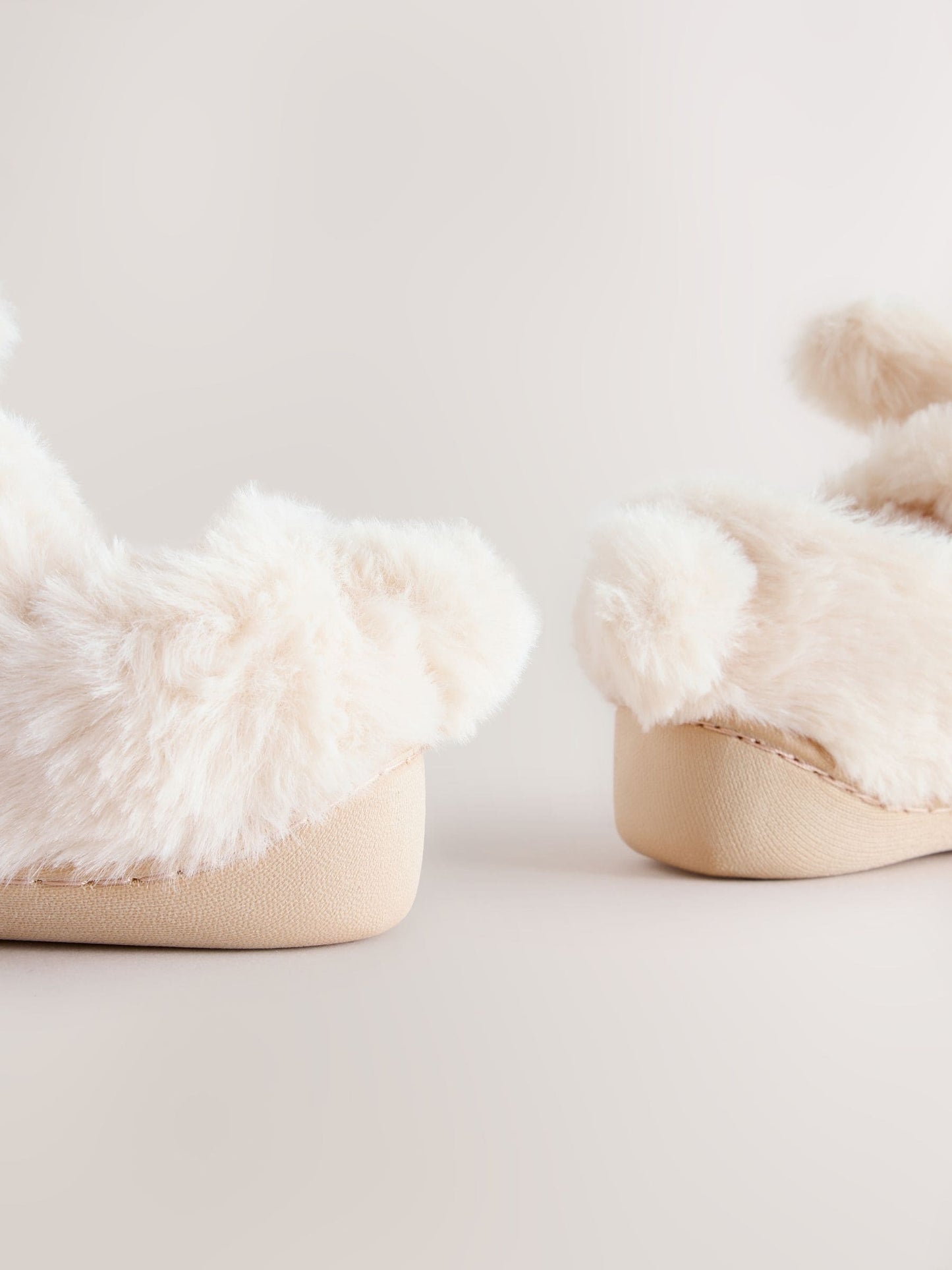 Neutral Bunny Cupsole Slippers image 5
