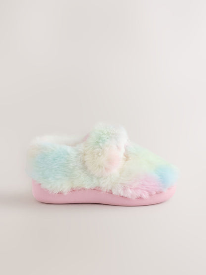 Dsiney Kidz - Multi Rainbow Cupsole Slippers image 2