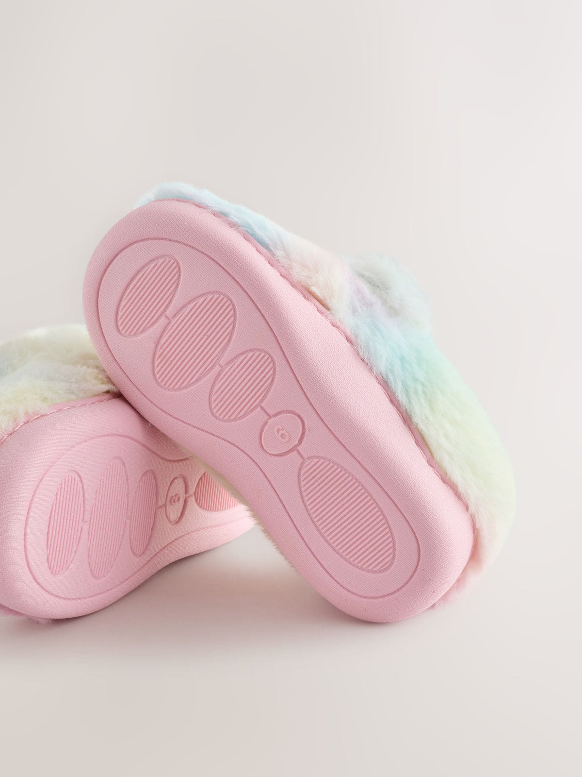 Dsiney Kidz - Multi Rainbow Cupsole Slippers image 3