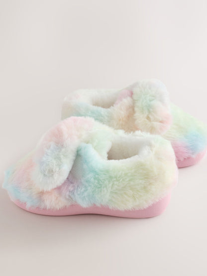 Dsiney Kidz - Multi Rainbow Cupsole Slippers image 4
