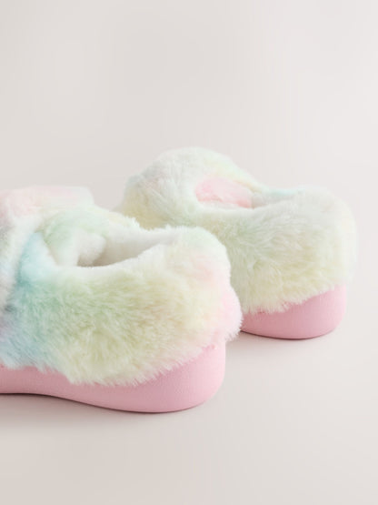 Dsiney Kidz - Multi Rainbow Cupsole Slippers image 5